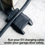 UNDOR Pro Protect Garage Door Cable Protector for Level 2 EV Charging Cables, Garden Hoses, and Extension Cords - No Gap UNDOR