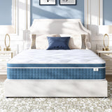 koorlian Twin Mattress 10 Inch, Hybrid Twin Size Mattress in a Box, Twin Bed Mattress with Individual Pocket Springs and Pressure-Relieving Memory Foam, Breathable, Medium Firm Mattress 75"x39"x10" koorlian