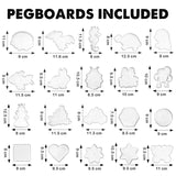 FUNZBO 13200 5mm Fuse Beads Kit - Fuse Beads Set with 20 pcs Special Shaped Pegboards, Home School Arts and Crafts Supplies for Kids, Gifts for Girls and Boys Age 5+ Years Old FUNZBO