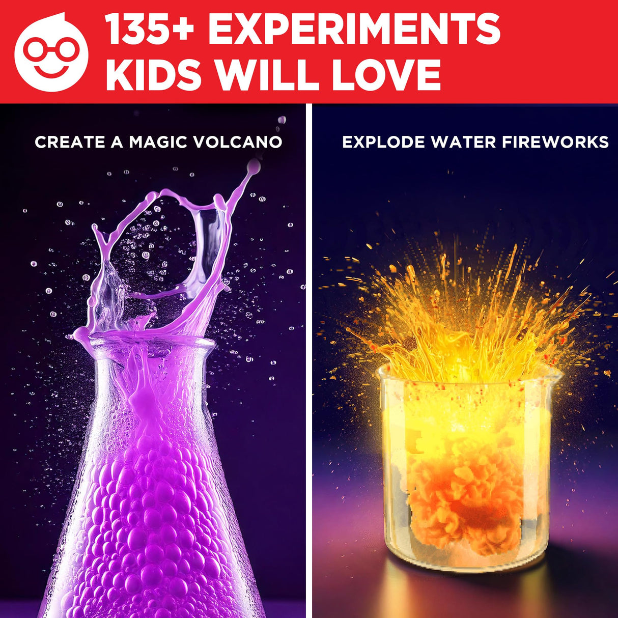 Doctor Jupiter Ultimate Science Kit, Chemistry Set for Kids Ages 8-9-10-11-12-13-14 | Birthday Gift Ideas for Boys & Girls 8+ Years Old | STEM Toy with 135+ Experiments | Learning & Educational Kits Doctor Jupiter