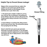 Slippery Pete Mini Pistol Grip Grease Gun. Heavy Duty Design for 3oz Cartridges. 12 inch Flexible Hose and 5 inch Rigid Extension Pipe Slippery Pete