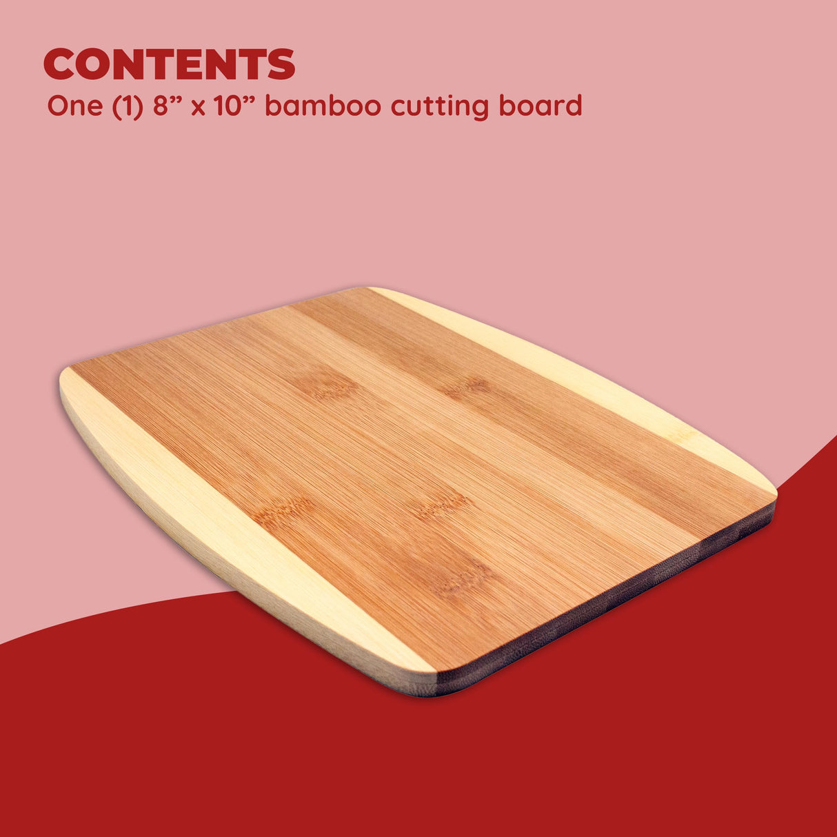Bamboo Cutting Board, Chopping Board Set: Great for Meal Prep and Serving, Charcuterie, Eco-Friendly Wood Cutting Boards in Assorted Sizes Brite Concepts