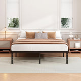 Hafenpo 14 Inch King Bed Frame - Sturdy Metal Platform with Under-Bed Storage and No Box Spring Needed Hafenpo