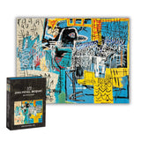 Galison Basquiat Bird On Money – 500 Piece Book Puzzle with Iconic Bird On Money Charlie Parker Tribute Artwork Packaged in Magnetic Keepsake Book Sized Box Galison