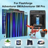 IdeaFormer-3D H1H Build Plate for Flashforge Adventurer 5M/5M Pro Print Bed, Light Beam+Phantom H1H Spring Steel Sheet Flexible H1H Print Bed for Flashforge Adventurer 3D Printers Platform 235x235mm IdeaFormer-3D