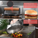 VIKEYHOME Griddle Accessories Kit, 28 Pcs Griddle Grill Tools Set, Professional Grill BBQ Spatula Set with Basting Cover, Spatula, Scraper, Bottle, Tongs, Egg Ring VIKEYHOME