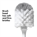 OXO Tot Bottle Brush with Nipple Cleaner, Gray, 1 Count (Pack of 1) OXO