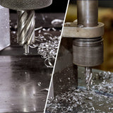 S&F STEAD & FAST Annular Cutter Set, 2 inch Depth of Cut, 7/8, 1-1/8, 1-1/4, 1-1/2, 1-3/4, 2" Cutting Diameter, 3/4 Weldon Shank, Mag Drill Bits Kit for Magnetic Drill Press S&F STEAD & FAST