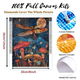 OLMZF Diamond Painting Kits for Adults, 5D Love Butterfly Diamond Art Kits for Beginners, Rose Beach DIY Full Drill Paint with Diamond, Home Wall Decor 8x12 inch OLMZF