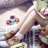 10 Pairs Blank White Sublimation Socks Printable Athletic Crew Sock (20 cm Long) Syhood