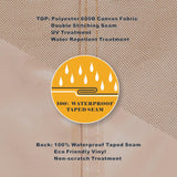 ULTCOVER Patio Parasol 600D Waterproof Outdoor Offset Banana Style Umbrella Cover - Fits Cantilever Offset Umbrella 7.5-11.5 Feet ULTCOVER