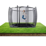 Avyna Premium Rectangle In-Ground Trampoline, 10x14 FT, 10x17 FT, 12x18 FT – Outdoor Trampoline for Kids and Adults with Advanced Safety Features Avyna