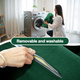 Carzzi-Life 79" Convertible Sofa Bed with Pillows, Corduroy Folding Sleeper Sofa with Fixed-Shape Frame, Boneless Couch for Living Room Bedroom, Floor Sofa Lounge No Assembly Required (Green) Carzzi-Life