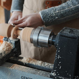 BMWOOD CK-G2.75 2.75" 4 Jaw Key Self-Centering Chuck, Thread 1"X8TPI, with Dovetail Jaws, Wood Screw, Two Nylon Washers, T Handle Allen Key for Woodturning Lathe. BMWOOD