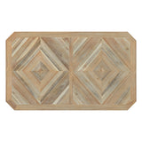 Wood Dining Table Set with 4 Upholstered Chair and 1 Bench, 6-Piece Kitchen Dining Table Set with Beautiful Wood Grain Pattern Tabletop Solid Veneer for Living Room (Natural Wood Wash + Solid Wood-A6) SIYSNKSI