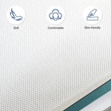 Lukace Twin Mattress,8 Inches Twin Size Memory Foam Mattress in a Box with Pressure Relief Sleep,No Fiberglass,Blue,39" X 75" X 8" Lukace