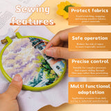 TLKKUE 12 Pcs/3 Sizes Large-Eye Blunt Needles, Stainless Steel Yarn Needle with Needle Threader, Tapestry Needle for Sewing Crochet Knitting Embroidery (Silver) TLKKUE