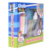 Sunny Days Entertainment, LLC. Creative Chalk Activity Set includes 35 Stencils, 10 Colors, 2 Blending Sponges, 2 Chalk Holders, 1 Spray Bottle | Activity and Games Kids Ages 3+ Sunny Days Entertainment