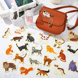 Hungdao 24 Pcs 5D DIY Diamond Sticker Painting Creative Sticker Kids Painting Kits Resin Rhinestone Gem Art Kits for Kids Adult Activity New Year Party Gifts (Cat) Hungdao