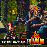 Betterwood 10 Pound Fatwood Natural Pine Firestarter 1 Pack for Campfire, BBQ, or Pellet Stove, Non Toxic and Water Repellent Better Wood Products