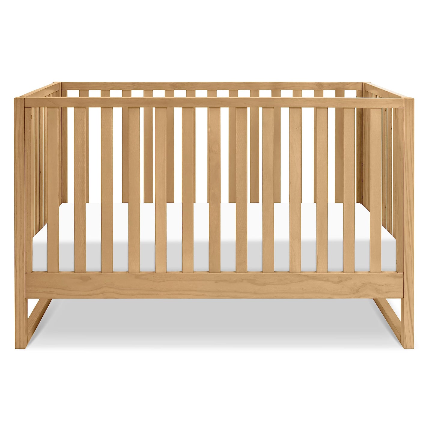 Davinci Hunter 3-in-1 Convertible Crib, Honey, Easy Assemble, Greenguard Gold Certified - WoodArtSupply