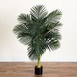 Nearly Natural 4ft. Golden Cane Palm Artificial Tree Nearly Natural