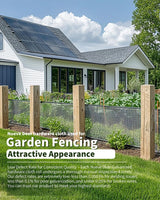 Nueve Deer 1/2 inch Hardware Cloth 48x50 19-Gauge - Hot Dipped Galvanized After Welding - Chicken Wire Fence Roll, Wire Mesh Roll, Rabbit Wire Fencing, Cage Wire, Chicken Coop/Run Cover Nueve Deer