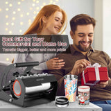 WHUBEFY Heat Press, 15x12 Inch 8 in 1 Shirt Press Multifunction Combo 360° Swing Away Digital Printing Heat Transfer Sublimation Machine Vinyl Heat Press Machine for T Shirts, Cap, Mug, Plate, DIY Whubefy