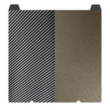 Sahvaim Carbon Fiber PET+Textured PEI 235X235mm K1C K1 Build Plate,3D Printer Platform for Creality K1/ K1C/Ender-3 S1/Ender 5 S1/Ender 3 S1 Pro/Ender V3 KE/Ender3 V3 SE(Without Magnetic Base) SAHVAIM