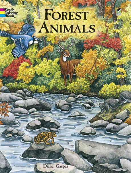 Forest Animals Coloring Book (Dover Animal Coloring Books) Dover Publications
