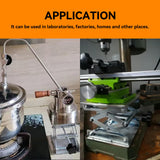 TEXALAN(R) Lab Jack Stainless Steel Lift Table Scissor Jack 12"x12"x18" Max Load 55 lbs/25kg TEXALAN