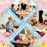 Air Dry Clay Kit - Cake Themed, Modeling Clay for Kids, DIY Model Magic Clay with Sculpting Tools and Tutorials, 12 Boxes Molding Clay, Ultra Light, Soft & Non-Sticky, Arts and Crafts Gift for Kids Aestd-ST