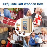 Wooden Puzzle for Adults, Wooden Jigsaw Puzzles for Adults, Unique Wood Animal Shaped Puzzles Adult with Exquisite Wooden Box (11.2 x 14.9in, 191pcs) Jozutoyz