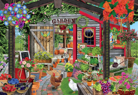 Ceaco - Tracy Flickinger - The Garden Center - 2000 Piece Jigsaw Puzzle Ceaco