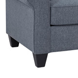 American Furniture Classics Eureka Rolled Arm Sofa with Two Pillows American Furniture Classics