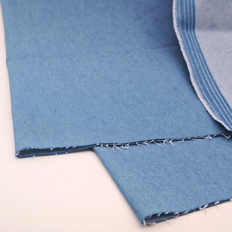 5 Yard 40 oz Sky Blue Denim Fabric for Sewing, Crafting Stylish Denim Fabric by The Yard Jean Material Sky Blue Jean Fabric (60''x180'') VoizVony