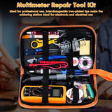 Jadeshay 80W Soldering Iron Kit with Multimeter, Adjustable Temperature, Digital Display - Perfect for Electronics Repair Jadeshay