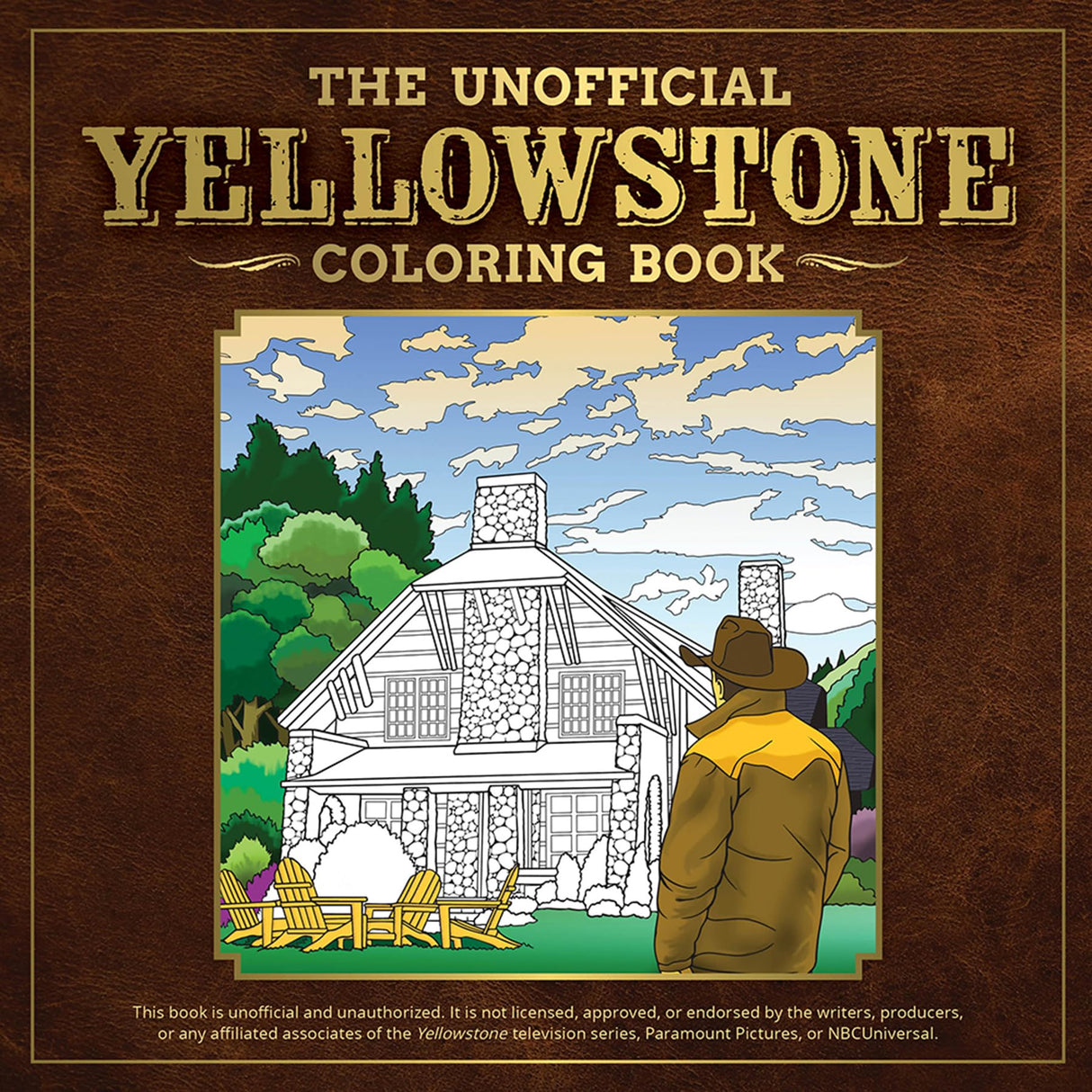 The Unofficial Yellowstone Coloring Book (Dover Adult Coloring Books) WoodArtSupply