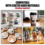 Sublimation Paper 8.5x11 Inch, 50 Sheets, Compatible with Sublimation Printer Sublimation Ink, Ideal Transfer Paper for T-Shirts, Mugs & Various DIY Projects POBBE