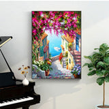 Amphol Paint by Number for Adults, Acrylic Easy Paint by Numbers for Adults Beginner, DIY Painting by Numbers for Gift Home Wall Decor 16”W x 20”L Amphol