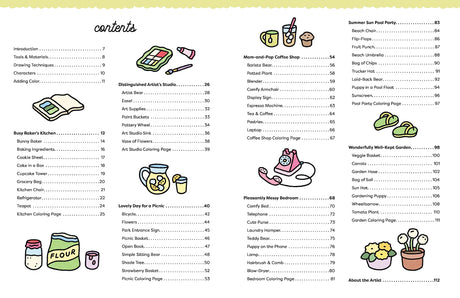 How to Draw Super Cute Things with Bobbie Goods: Learn to draw & color absolutely adorable art! (101 Things to Draw, 3) WoodArtSupply