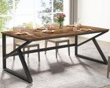 IBF 70 Inch Rustic Brown Desk, Industrial Large Metal Wood Double Computer Desk, Long Home Office Desks Table for 2 People Executive Work Writing Study Gaming, Farmhouse Big Two Person Desk in Bedroom IBF