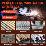 Siasky Mini Welding Machine, Upgraded Welder Machine 110V, Portable Stick Welder MMA-250A, IGBT Inverter Welder with Hot Start, Arc force, Anti-Stick Siasky