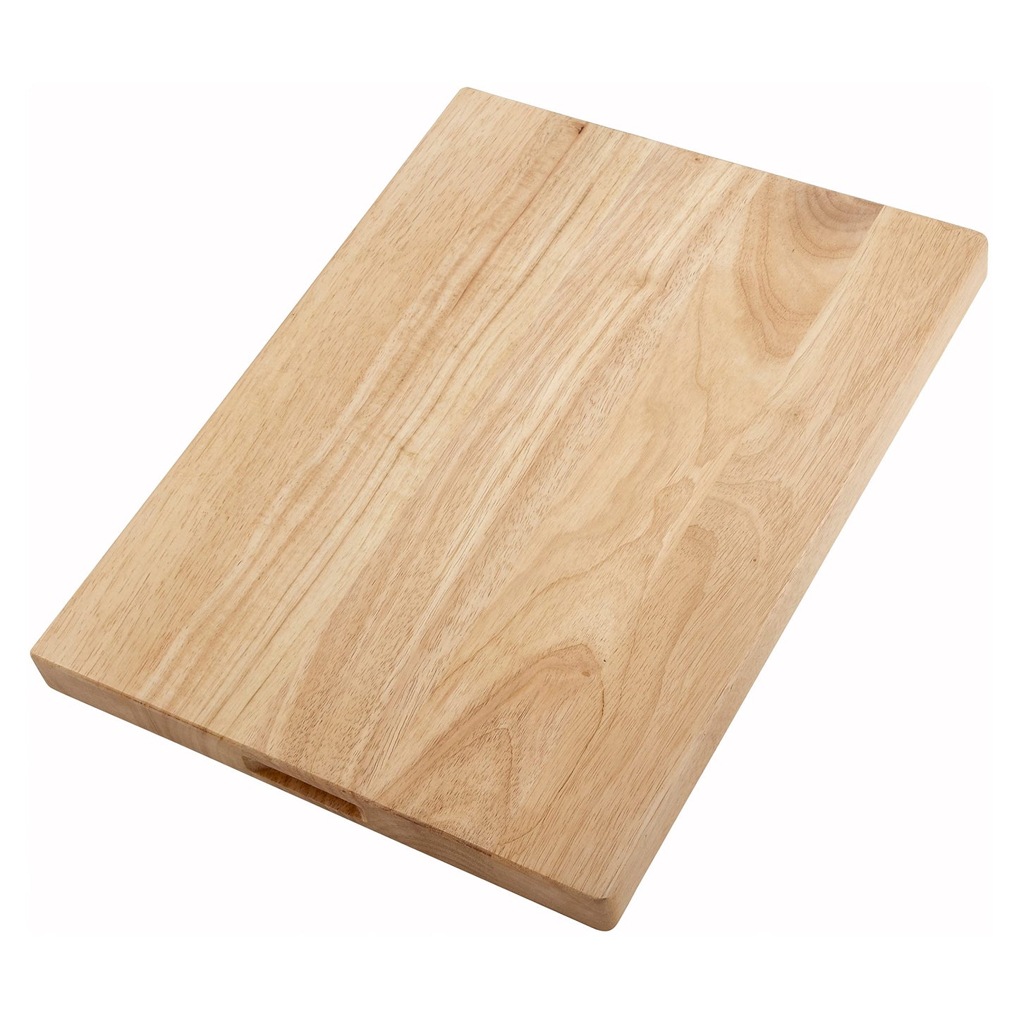 Winco WCB-1824 Wooden Cutting Board, 18-Inch by 24-Inch by 1.75-Inch, Medium, Tan - WoodArtSupply