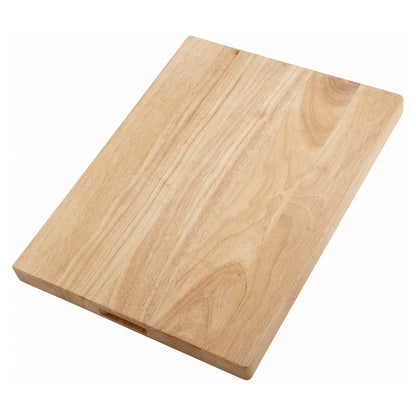 Winco WCB-1824 Wooden Cutting Board, 18-Inch by 24-Inch by 1.75-Inch, Medium, Tan - WoodArtSupply