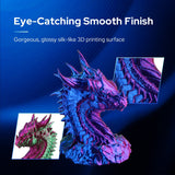 2024 New Tri-Color Filament, 3D Printer Filament pla Filament 1.75mm Rainbow Pla Silk Green-Red-Blue, 3D Printer with Filament Filament Multi Color, Dimensional Accuracy +/-0.02mm, 2.2lbs/Spool Semdon