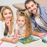 DPHERO Snowy Mountain Diamond Painting Kits for Beginners Adults,5D DIY Forest Diamond Art Kits,Round Full Drill Stream Diamond Painting Art,DIY Painting by Numbers Diamond Art Painting 12x16 inch DPHERO