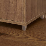 SoBuy Natural Bathroom Tall Cabinet with Drawer, Doors, and Adjustable Shelves SoBuy