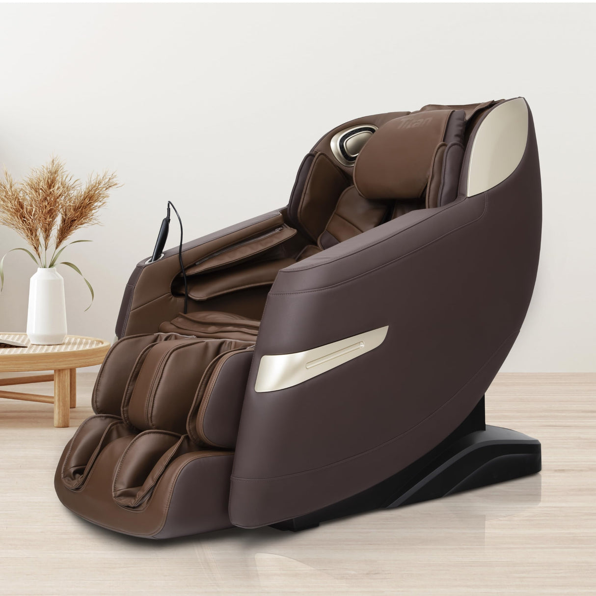 Titan Quantum Massage Chair | Brown | Full Body & Zero Gravity Features | Customizable Massage Programs Osaki
