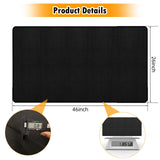 26x46inch Fireproof Hearth Mats for Fireplaces Fire Resistant Rectangle Fire Pit Mat,Fireproof Grill Pads,Under Grill Mat for Outdoor Charcoal, Smokers, Gas Grills, Deck and Patio Protective Mats Svepndic